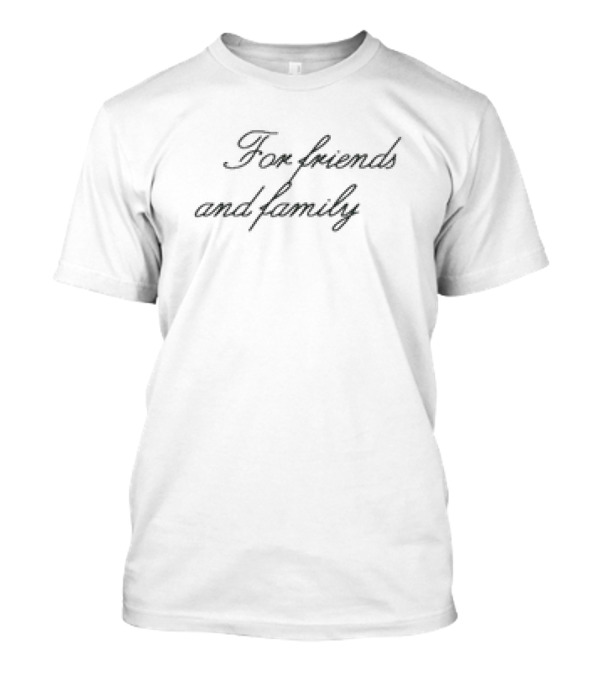 Shawn Mendes For Friends And Family T-Shirt