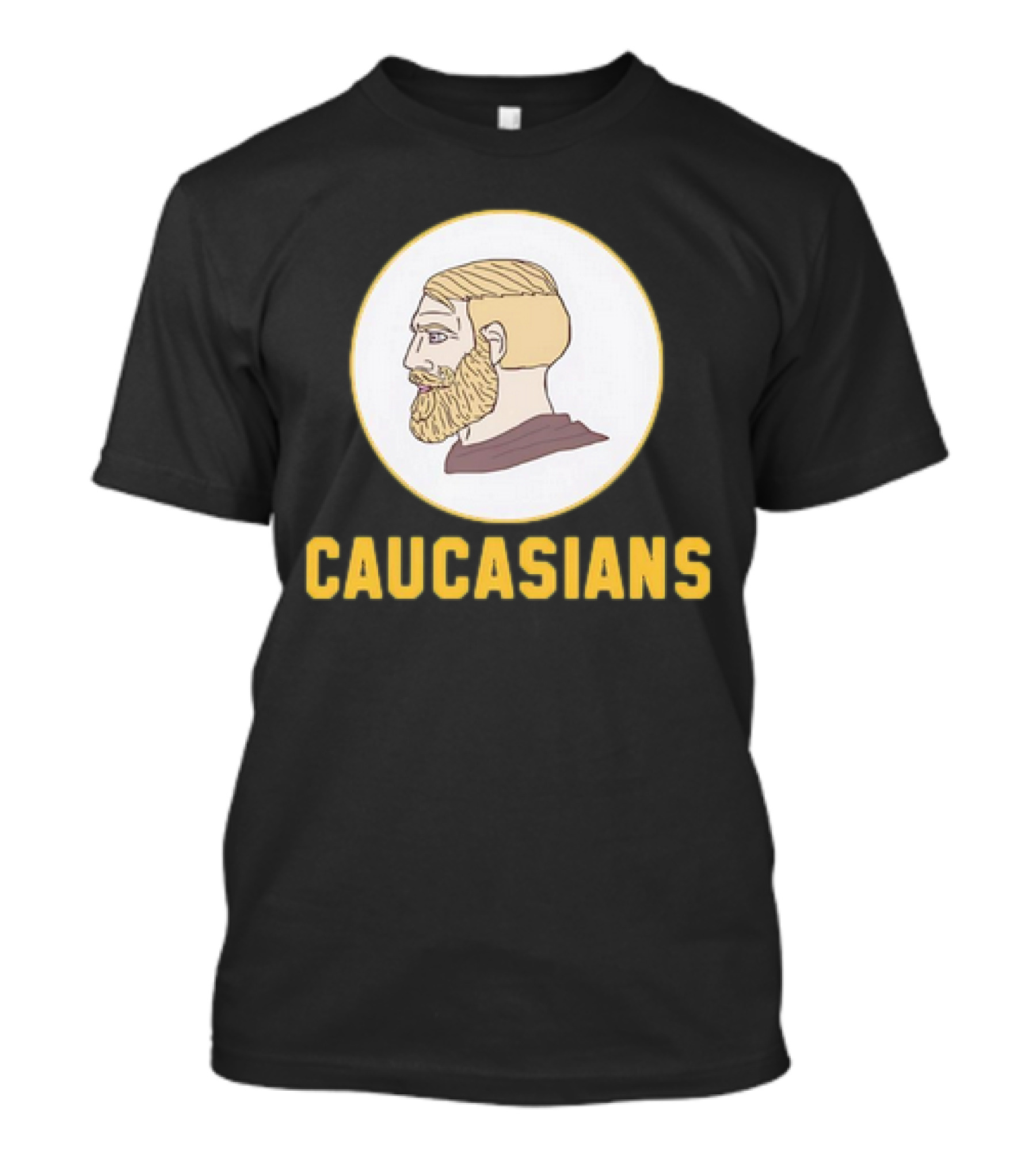 Face Chad Caucasians T-Shirt
