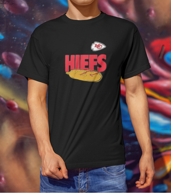 Kansas City Chiefs Hometown Hiefs Hotdog T-Shirt