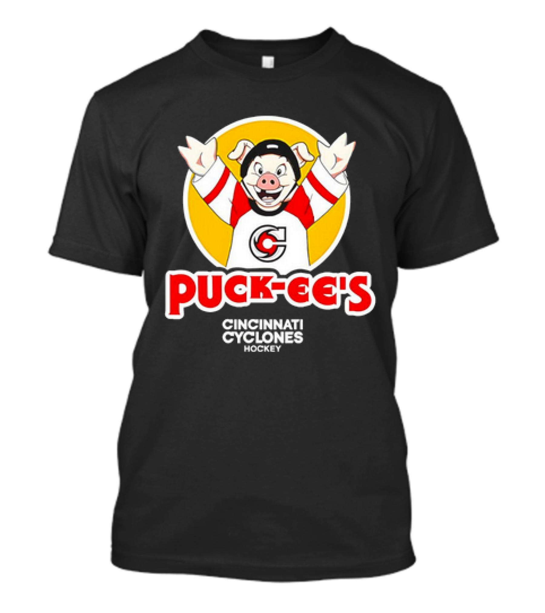 Puck-ee's Cincinnati Cyclones Hockey T-Shirt