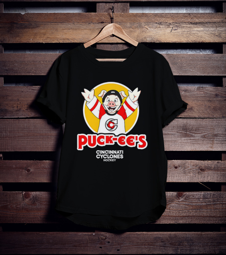 Puck-ee's Cincinnati Cyclones Hockey T-Shirt