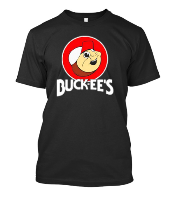 Buck-ee’s Cartoon Retro Logo Red Cap Circle T-Shirt
