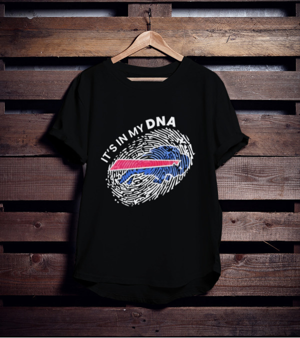 Buffalo Bills It's In My DNA Fingerprint T-Shirt