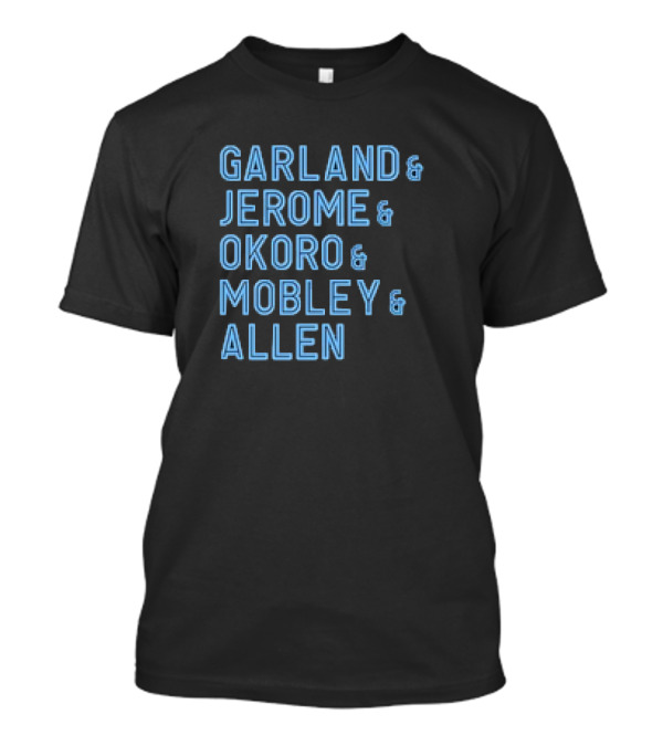 Garland Jerome Okoro Mobley Allen Cleveland Basketball 24-25 T-Shirt