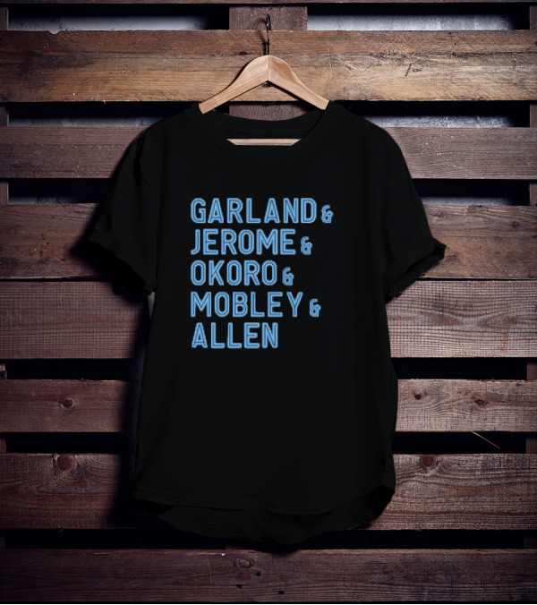 Garland Jerome Okoro Mobley Allen Cleveland Basketball 24-25 T-Shirt
