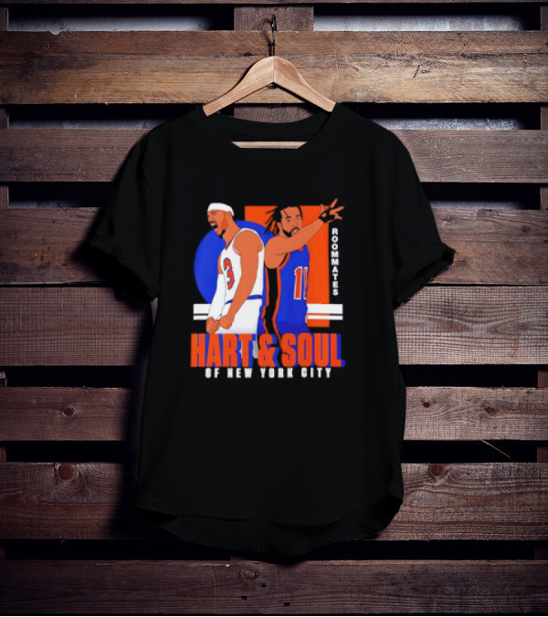Hart And Soul Dynamic Roommates Of New York City Basketball T-Shirt