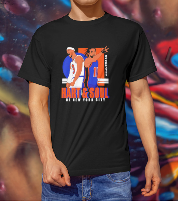 Hart And Soul Dynamic Roommates Of New York City Basketball T-Shirt