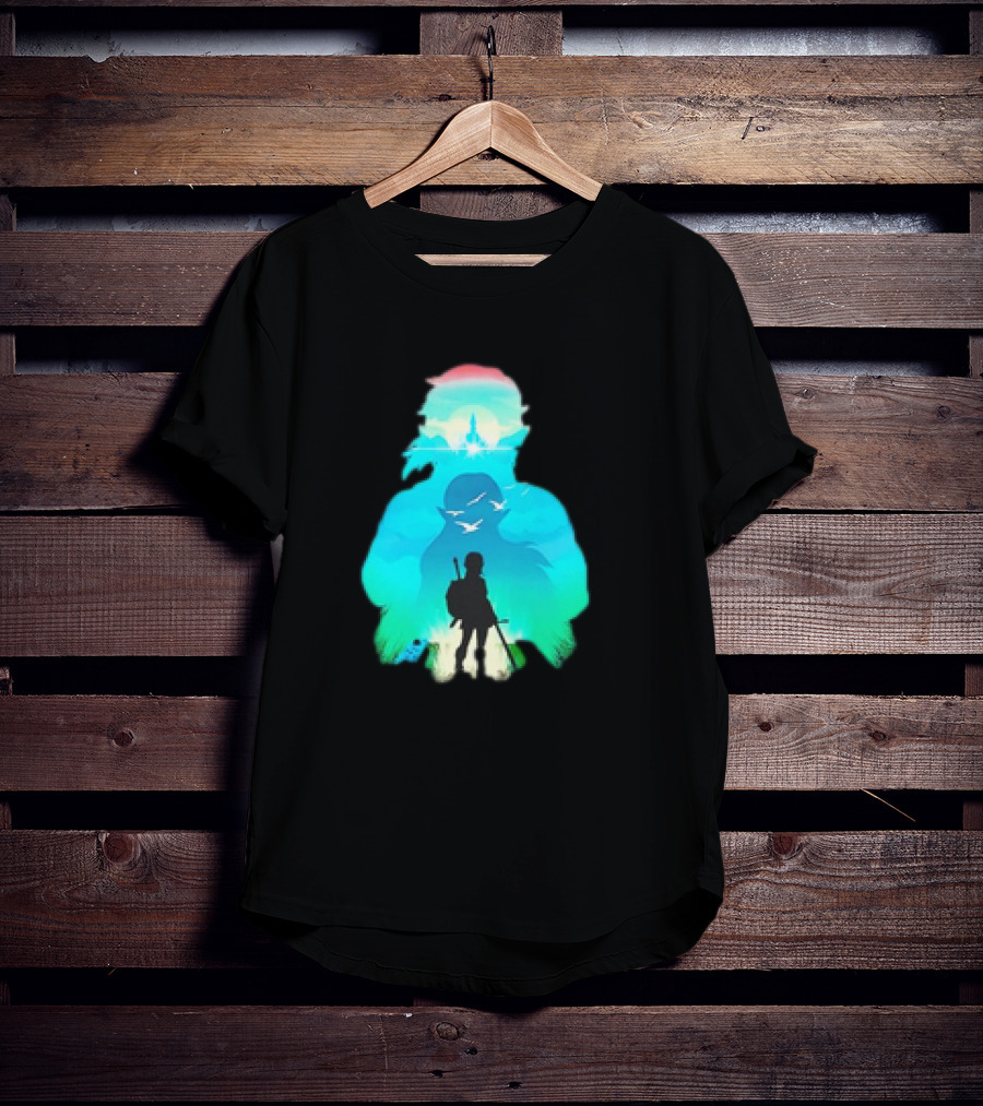 Hero Landscape Anime Adventure T-Shirt