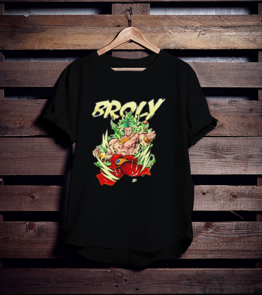 Broly Legendary Warrior Anime Super Saiyan Power Display T-Shirt