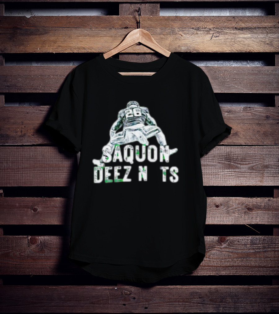 Philadelphia Eagles Saquon Barkley Saquon Deez N Ts T-Shirt