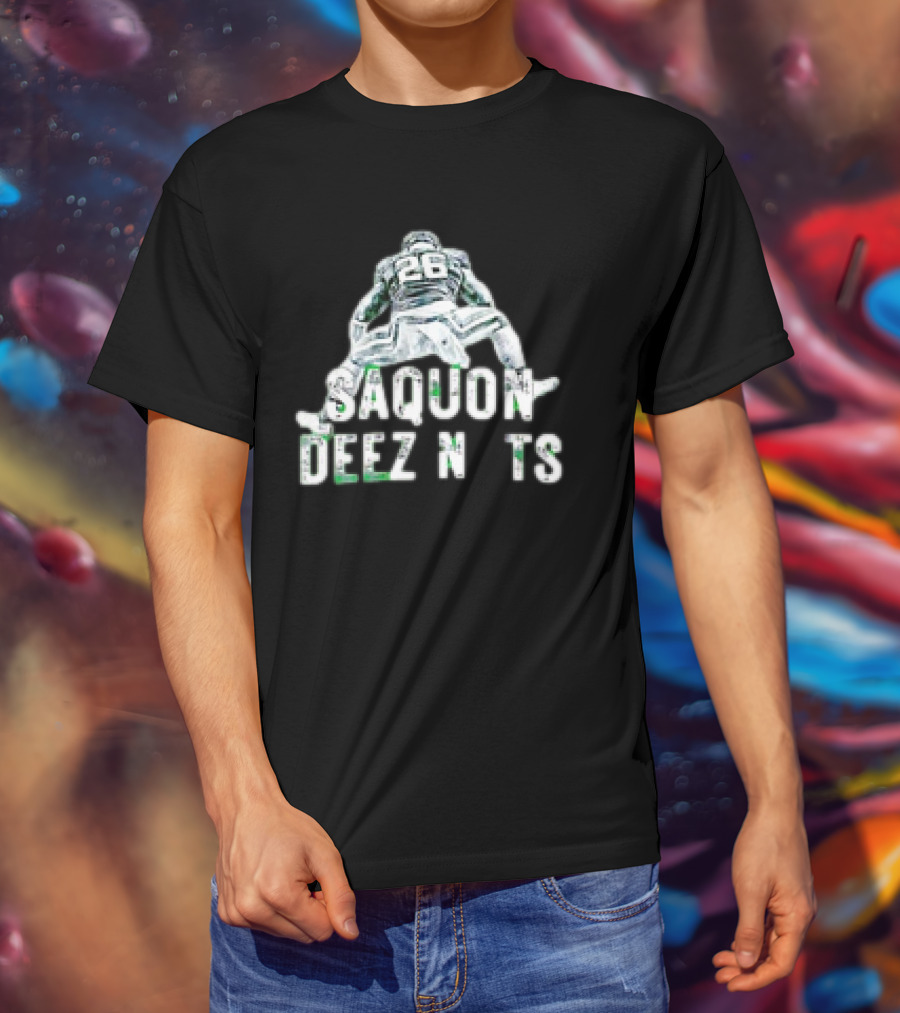 Philadelphia Eagles Saquon Barkley Saquon Deez N Ts T-Shirt