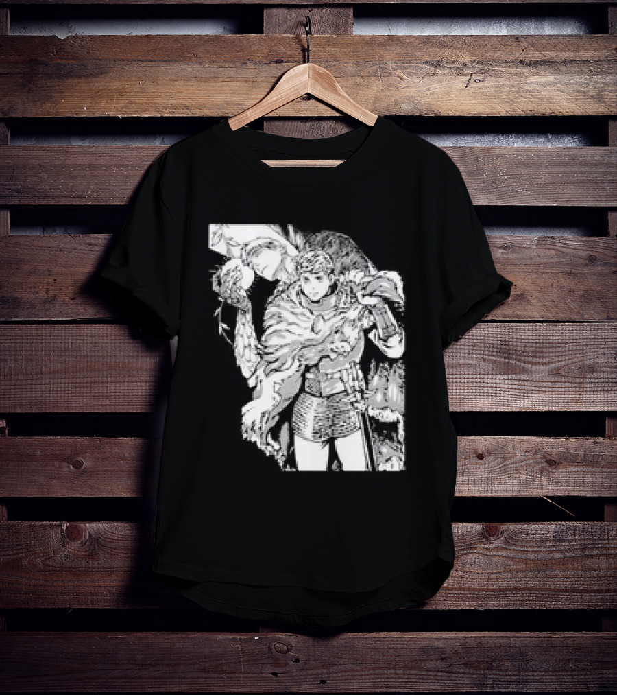 Tasty In Dungeon Anime Knight Fantasy Adventure Scene T-Shirt