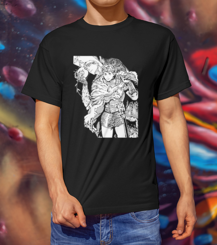 Tasty In Dungeon Anime Knight Fantasy Adventure Scene T-Shirt