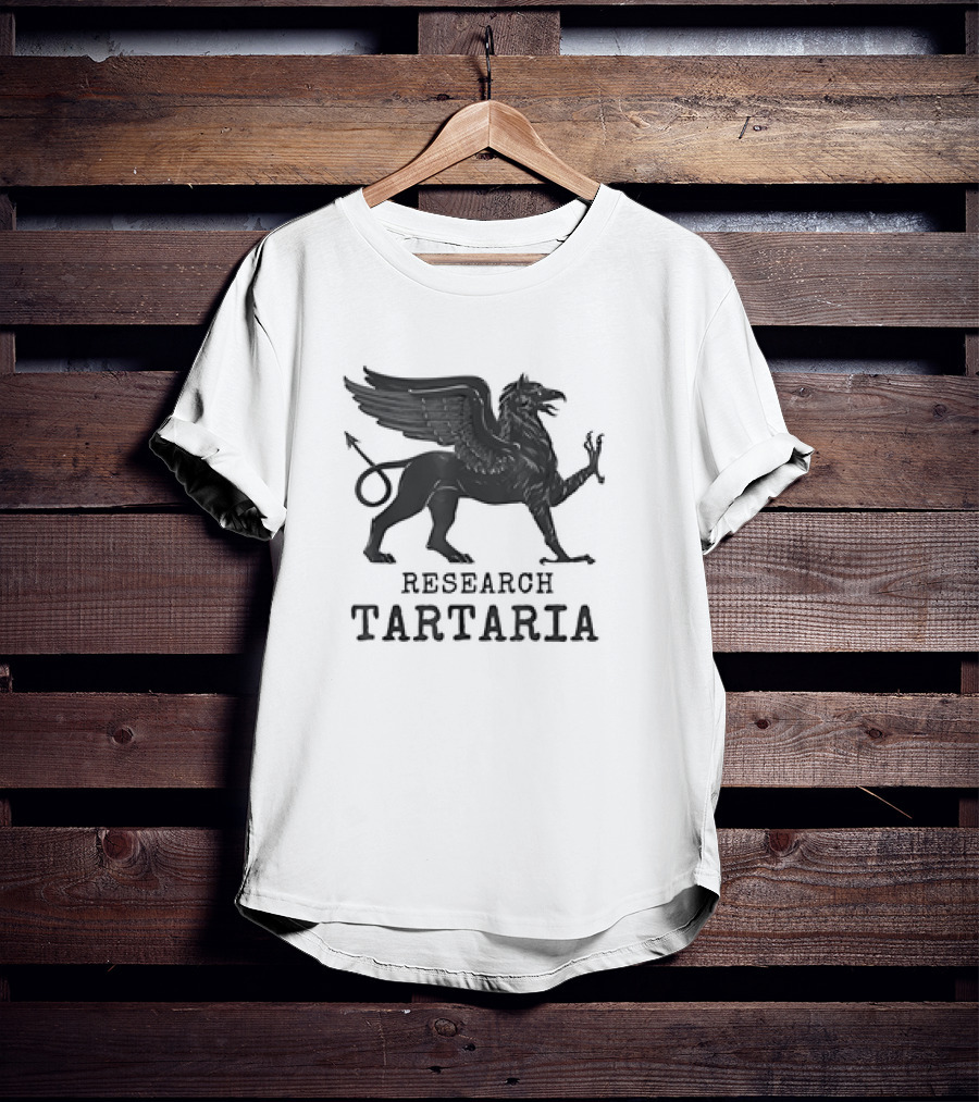Research Tartaria Winged Griffin Mythical Creature T-Shirt