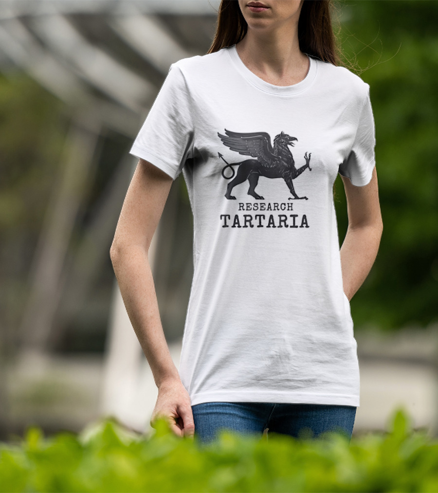 Research Tartaria Winged Griffin Mythical Creature T-Shirt