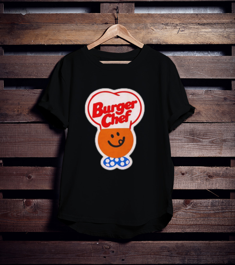 Burger Chef Red Smiling Icon Indianapolis T-Shirt