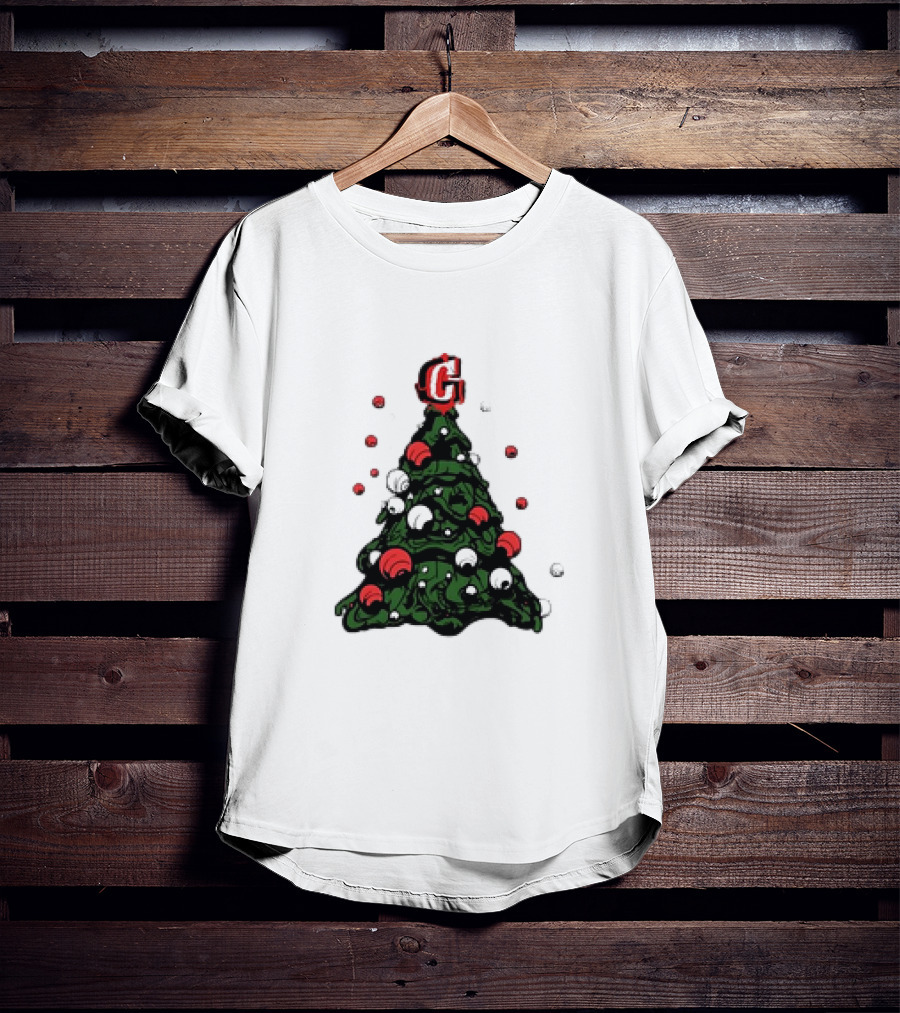 Graffiti Christmas Tree Santa Ornament G Topper T-Shirt