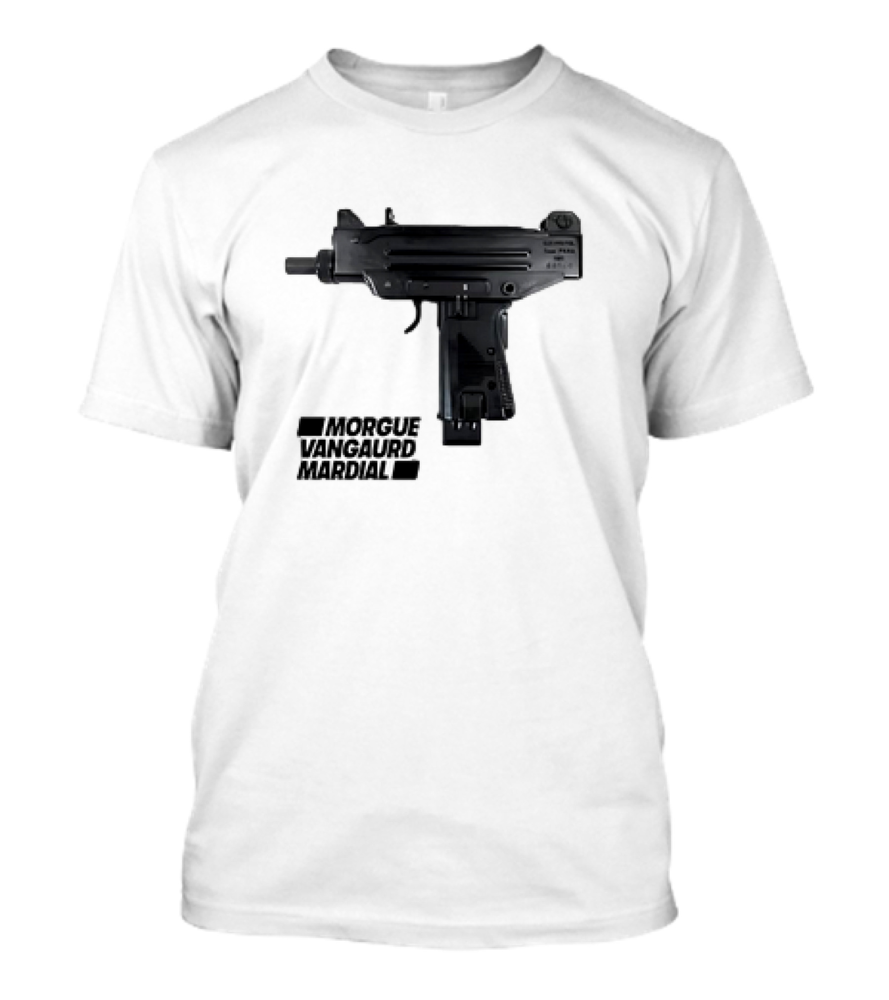 Morgue Vanguard Mardial Submachine Gun T-Shirt