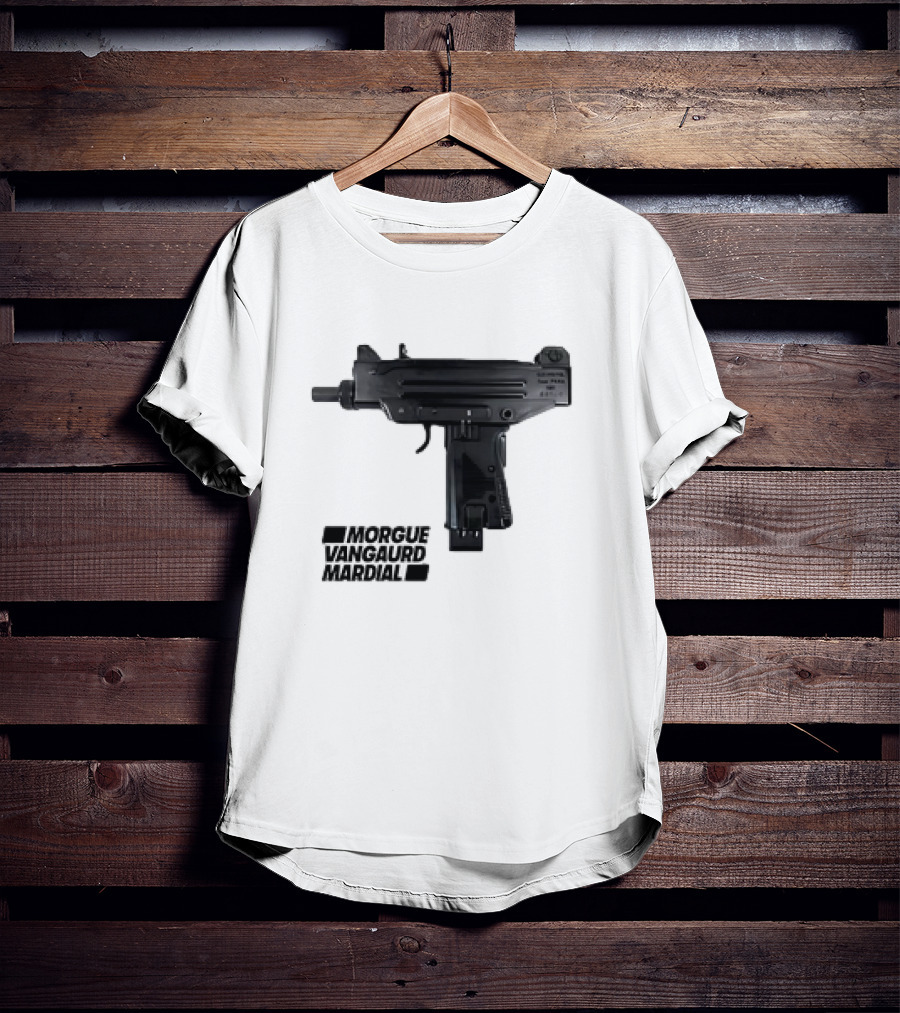 Morgue Vanguard Mardial Submachine Gun T-Shirt