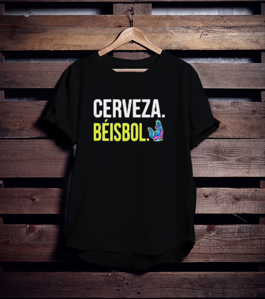 108 Stitches Cerveza Beisbol Soñadores Hillsboro Hops Cerveza Béisbol T-Shirt