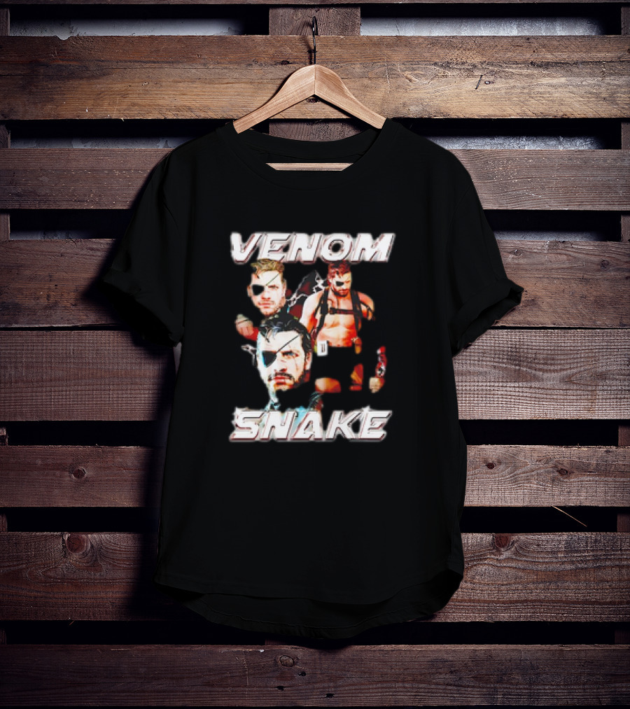 Venom Snake Vintage Stealth Warrior T-Shirt