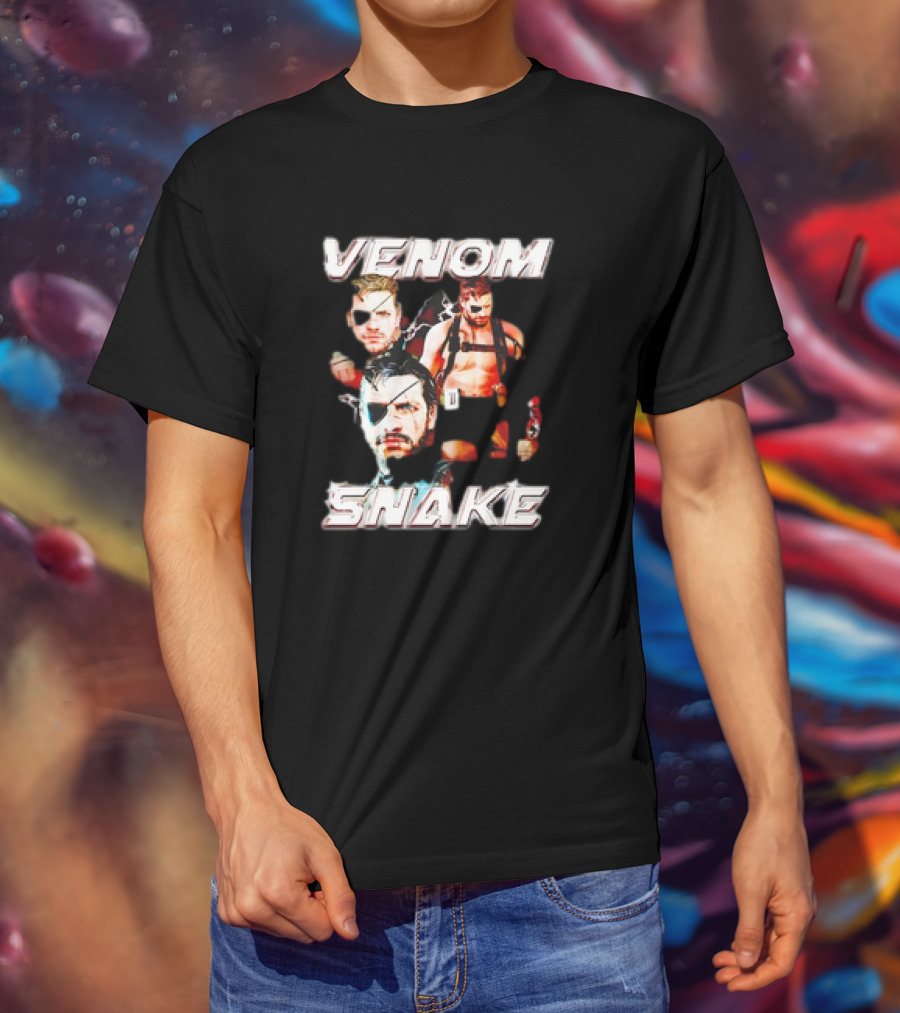 Venom Snake Vintage Stealth Warrior T-Shirt