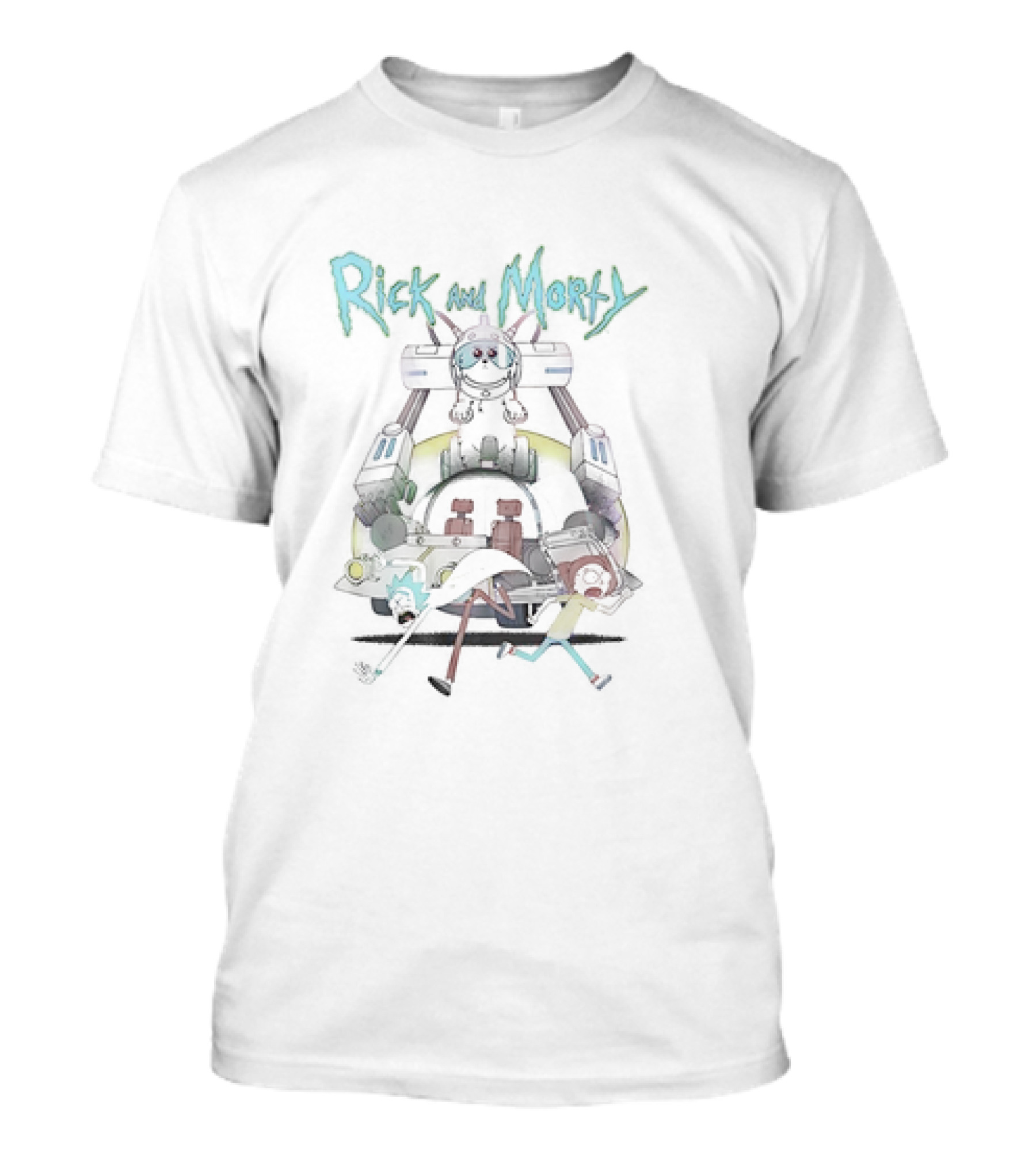 Rick And Morty Lawnmower Dog Vintage T-Shirt