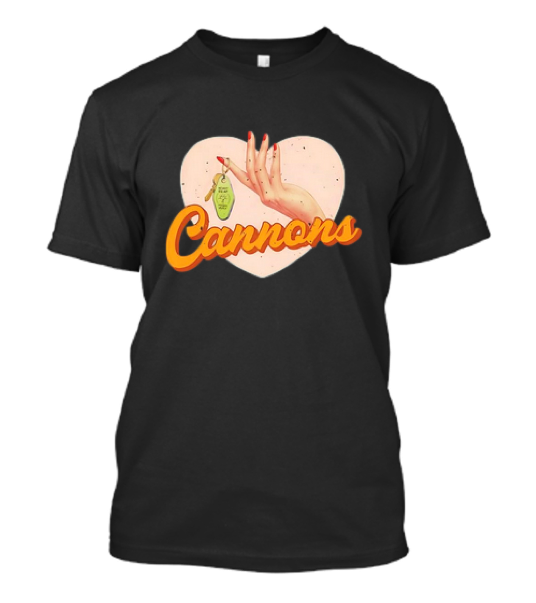 Cannons Vintage Motel Key Heart T-Shirt