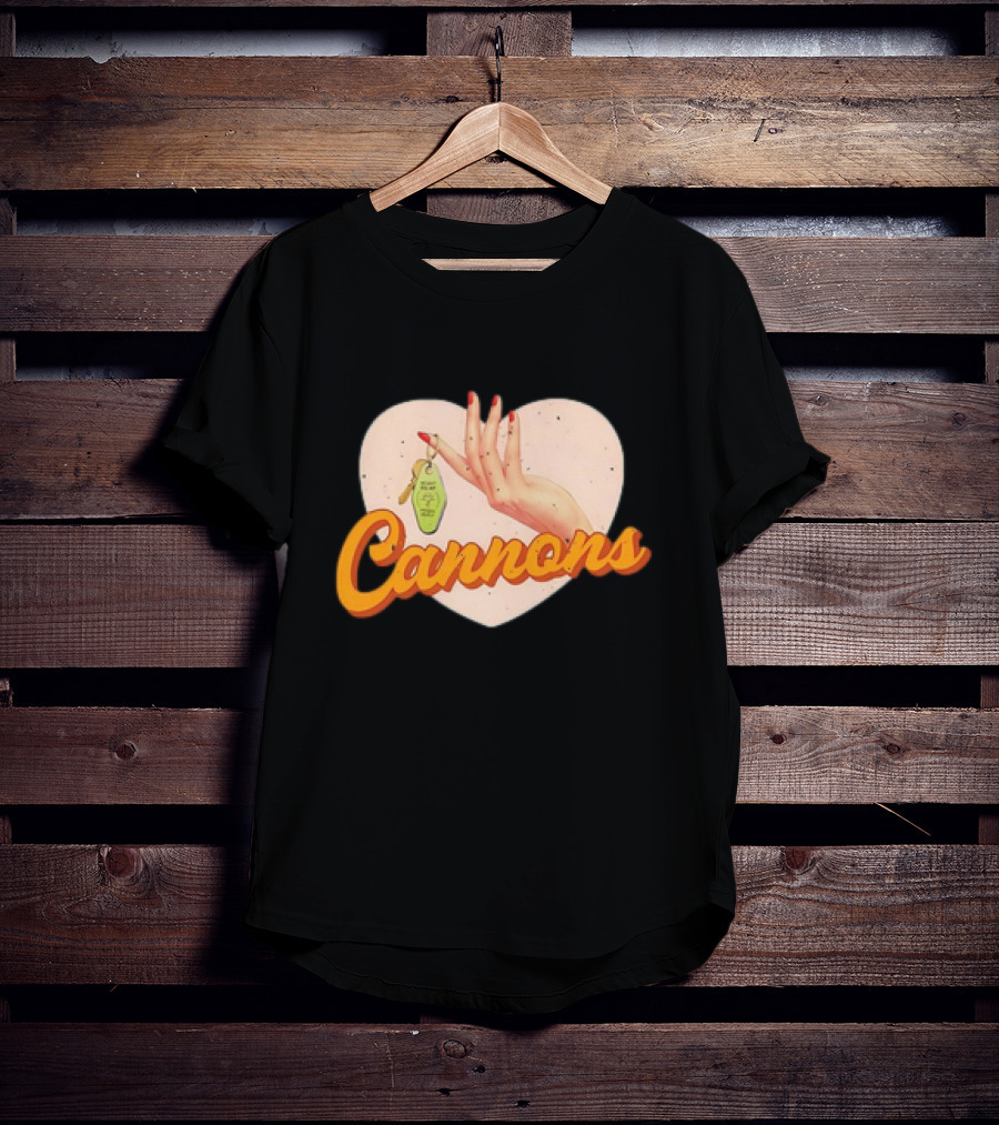 Cannons Vintage Motel Key Heart T-Shirt