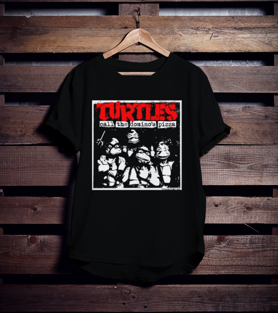 Turtles Call The Domino's Pizza Band T-Shirt
