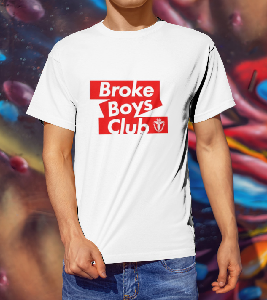 Broke Boys Club Heart Emblem T-Shirt