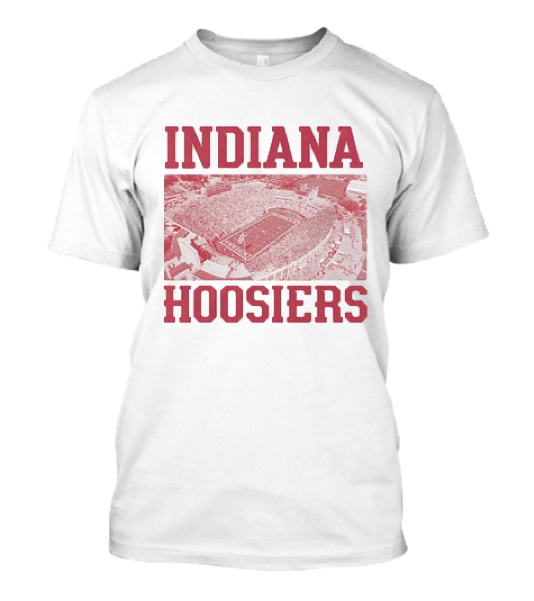 Indiana Hoosiers Stadium Aerial View T-Shirt