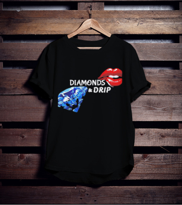 Diamonds And Drip Lips Of Seduction Classic T-Shirt