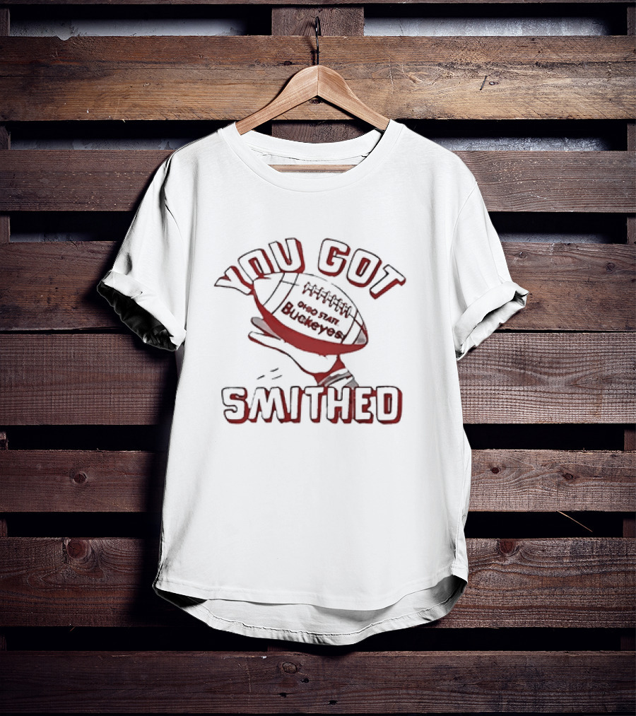 You Got Smithed Ohio State Buckeyes Football Jeremiah Smith T-Shirt