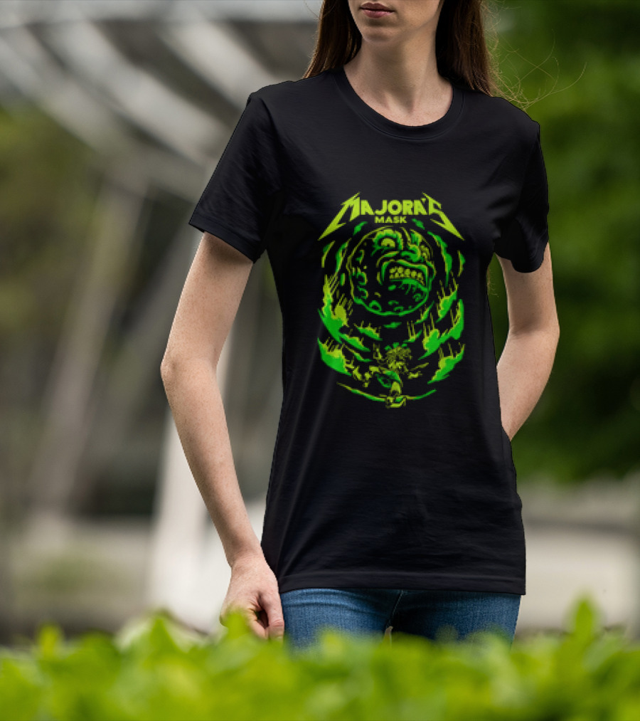 Majora Mask Metal Enter Maskman T-Shirt