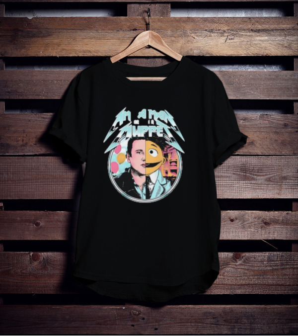 Am I A Man Or A Muppet Split Face Meme T-Shirt