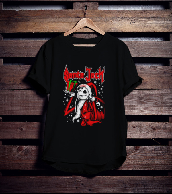 Santa Jack Skellington Christmas King T-Shirt