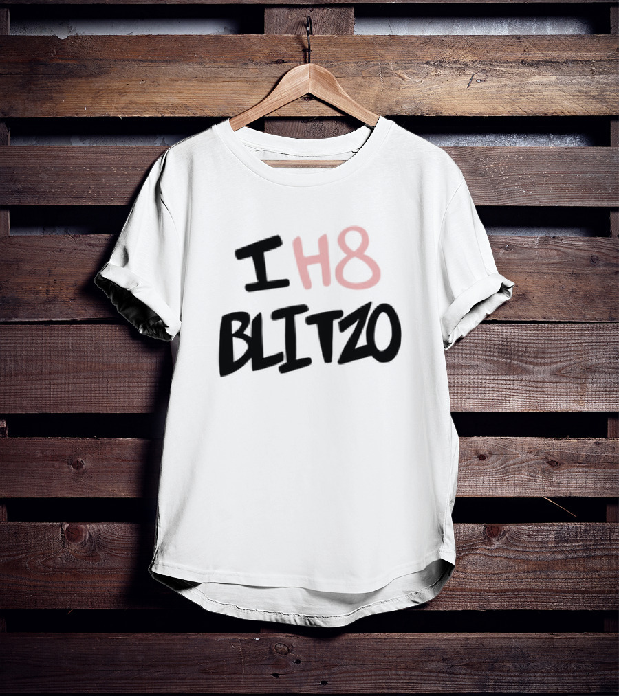 I H8 Blitzo Helluva Boss Fan Merchandise T-Shirt