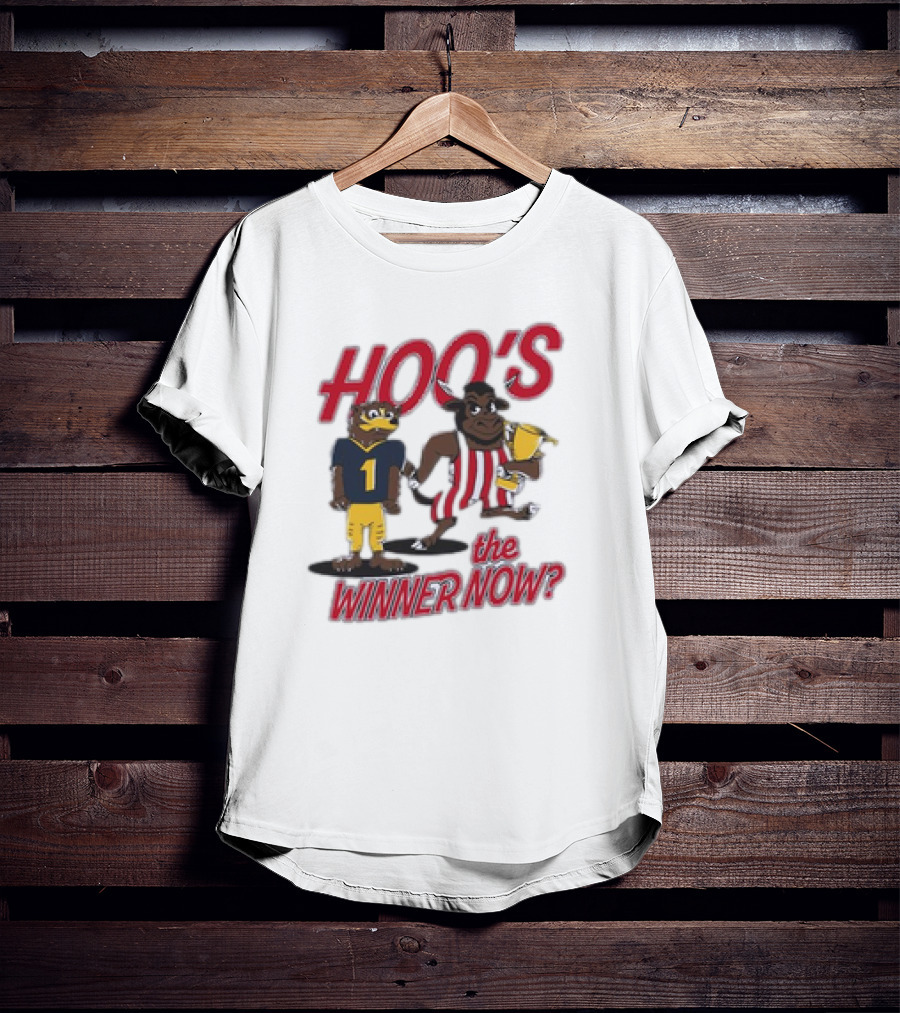 Hoo’s The Winner Now Indiana Hoosiers Football T-Shirt