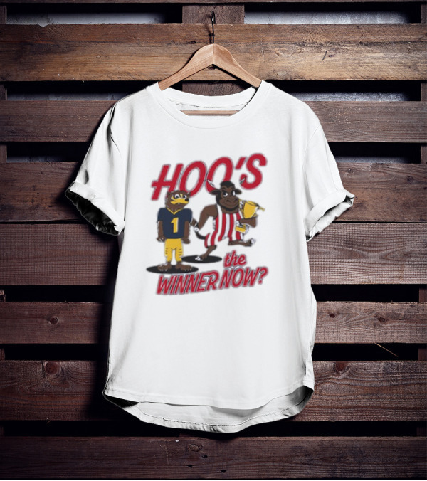 Hoo’s The Winner Now Indiana Hoosiers Football T-Shirt
