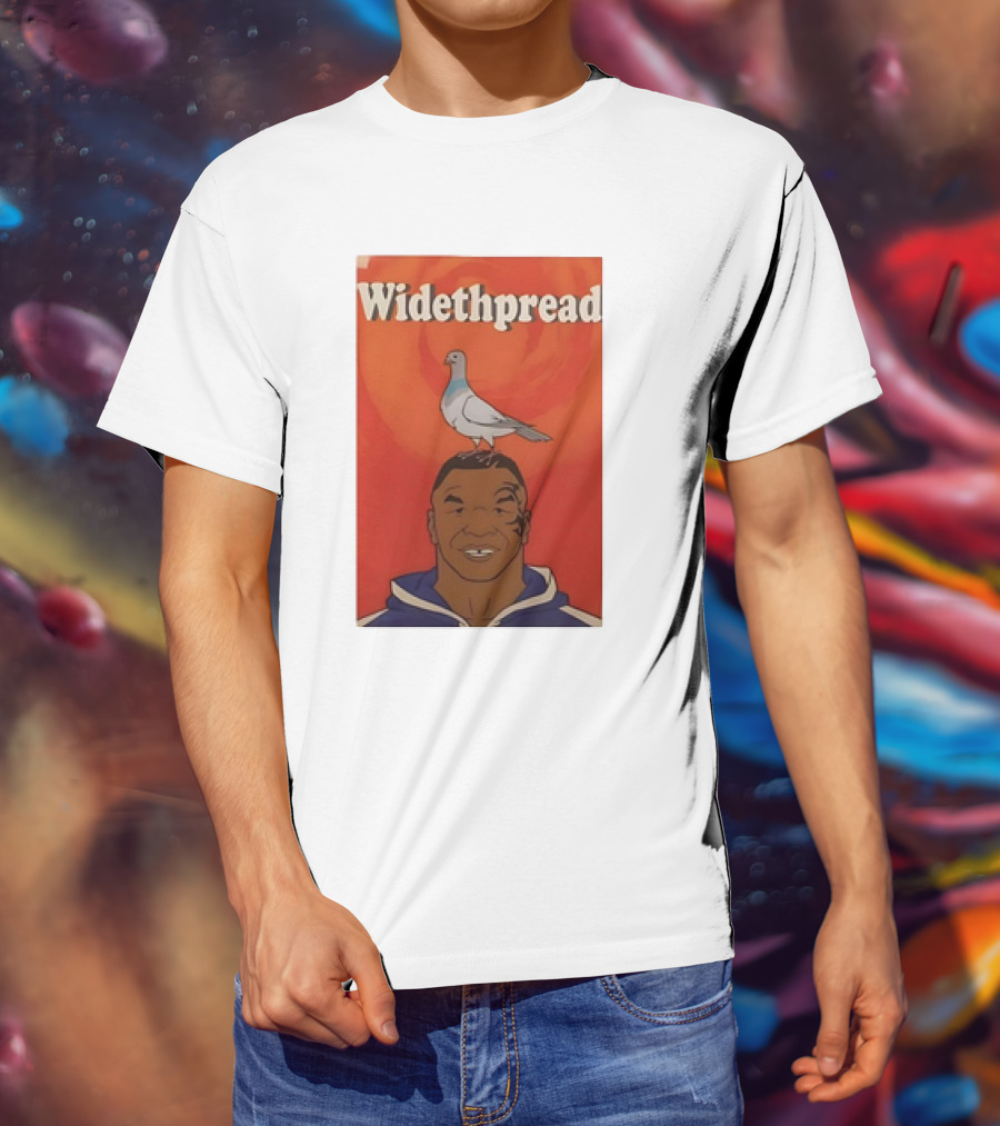 Widethpread Mike Tyson Pigeon T-Shirt