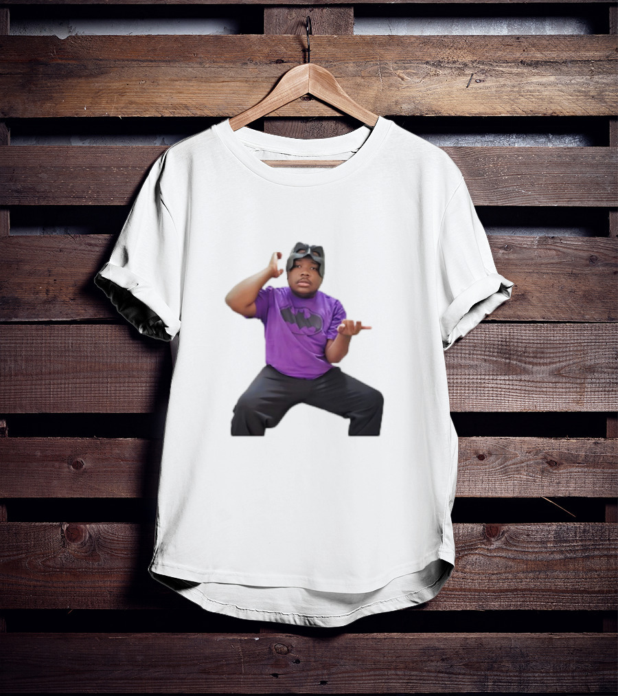 Darius Tiktok Autism Irisa Classic Batman Mask And Pose T-Shirt