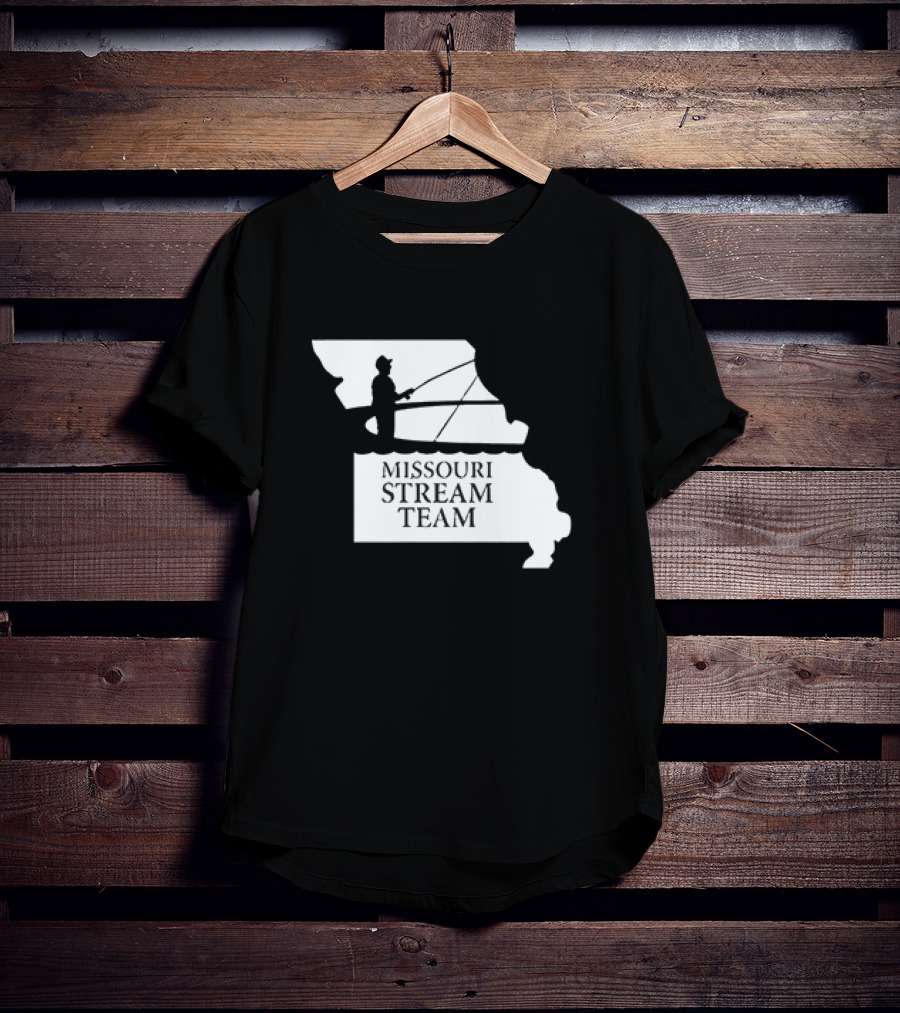 Missouri Stream Team Fishing In State T-Shirt