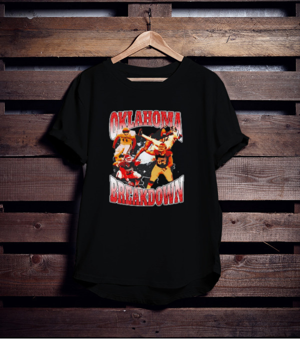 Oklahoma Sooners Football Action Oklahoma Breakdown T-Shirt