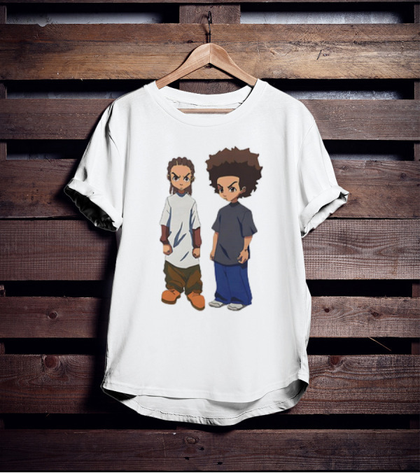 The Boondocks Huey And Riley Duo T-Shirt