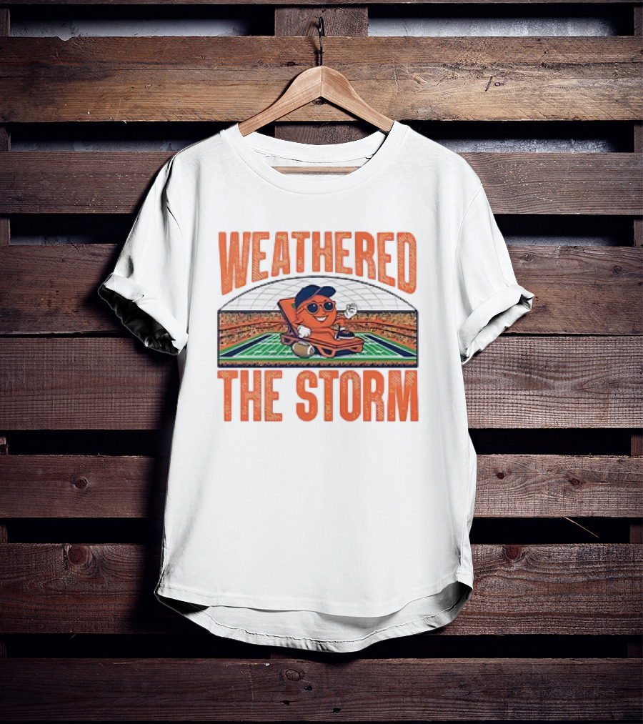Weathered The Storm Syracuse Orange Stadium Mascot T-Shirt