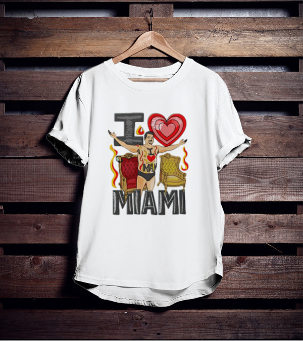 Dan Speedo I Love Miami The Dan LeBatard Show T-Shirt