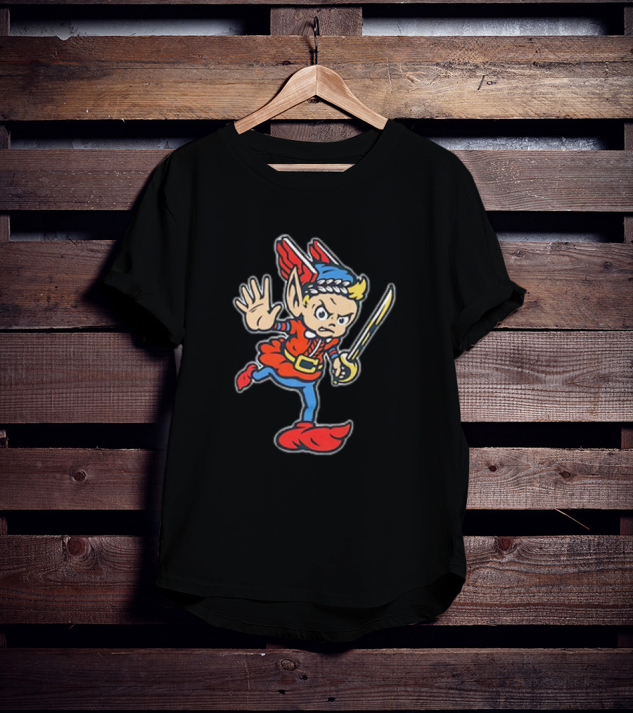 Cleveland Browns Elf Mascot NFL Character T-Shirt