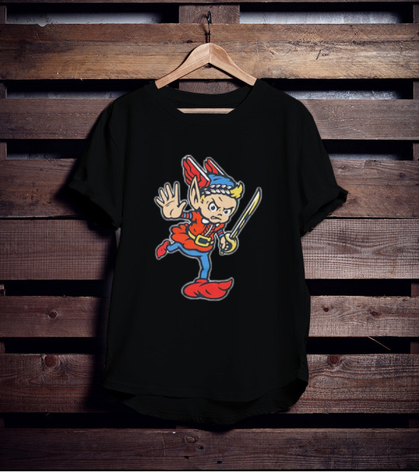 Cleveland Browns Elf Mascot NFL Character T-Shirt