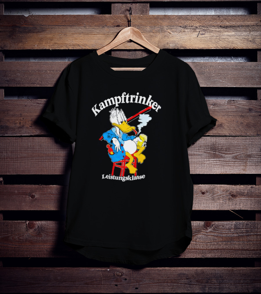 Kampftrinker Leistungsklasse Donald Duck Retro T-Shirt